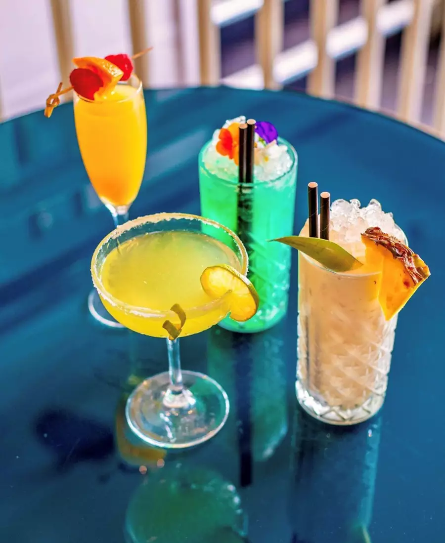 Colourful Cocktails at The George Vaults